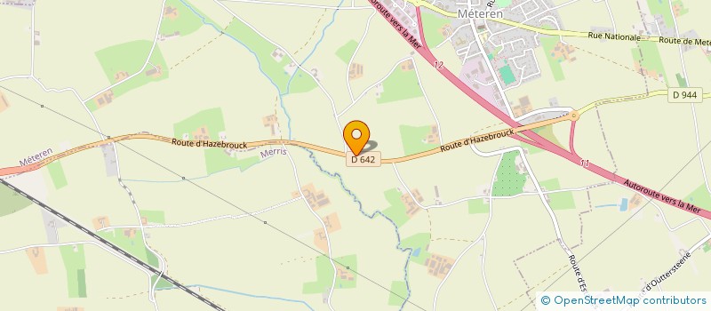 localisation de l'entreprise MADAME MARIE-RENEE GOODWIN  METEREN