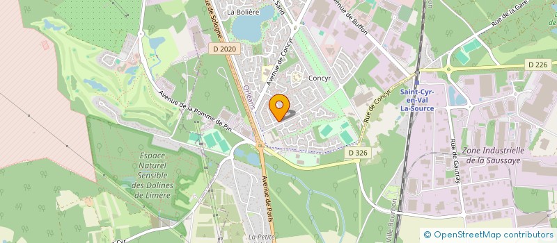 localisation de l'entreprise MADAME MARIE RENOU à ORLEANS