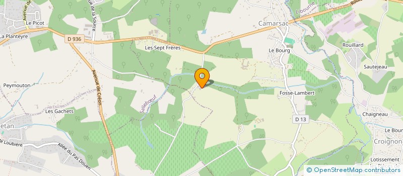 localisation de l'entreprise MADAME MARIE RENOULT à CAMARSAC