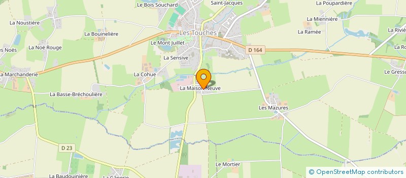 localisation de l'entreprise MADAME MARIE RETHORE  SAFFRE