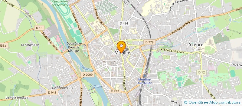 localisation de l'entreprise MADAME MARIE RETOURNA à MOULINS