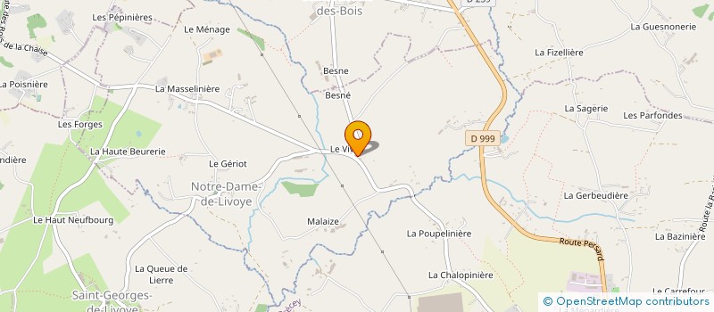 localisation de l'entreprise MADAME MARIE RETY  BRECEY