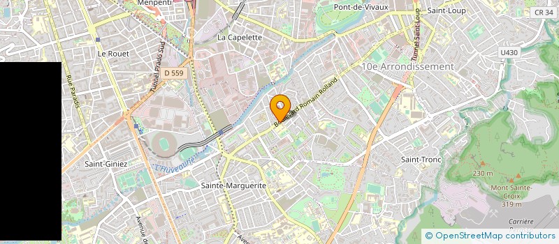 localisation de l'entreprise MADAME MARIE REY à MARSEILLE