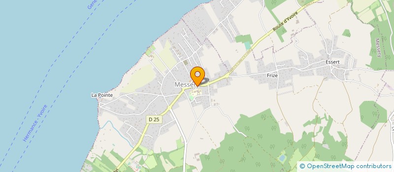 localisation de l'entreprise MADAME MARIE REY  MESSERY