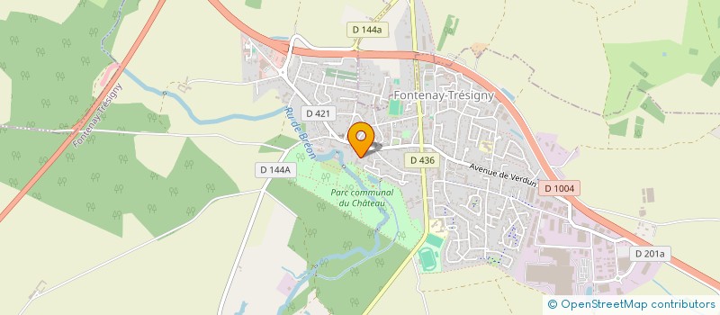 localisation de l'entreprise MADAME MARIE REYES  FONTENAY-TRESIGNY