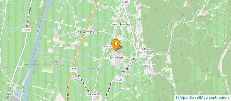 localisation de l'entreprise MADAME MARIE REYNAUD  SEGURET