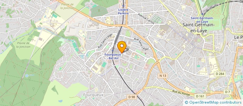 localisation de l'entreprise MADAME MARIE RIBEIRO  SAINT-GERMAIN-EN-LAYE