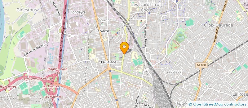 localisation de l'entreprise MADAME MARIE RICARD à TOULOUSE