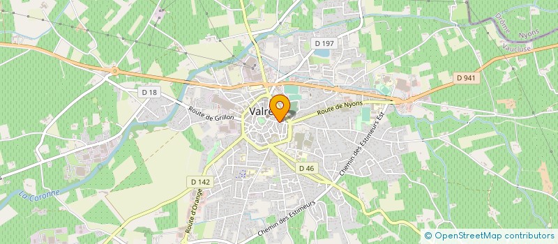 localisation de l'entreprise MADAME MARIE RICAUD à VALREAS