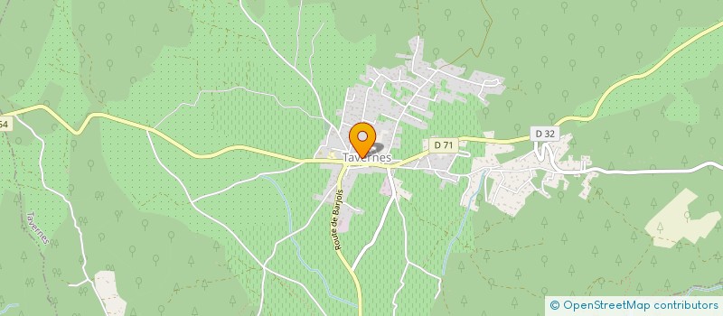 localisation de l'entreprise MADAME MARIE RICAUD  TAVERNES