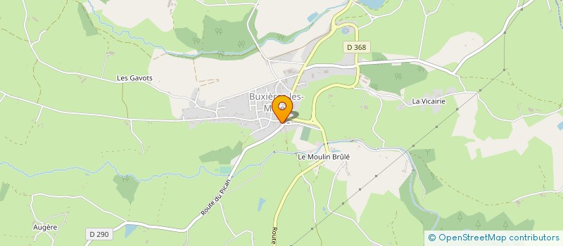 localisation de l'entreprise MADAME MARIE RICHARD à BUXIERES-LES-MINES
