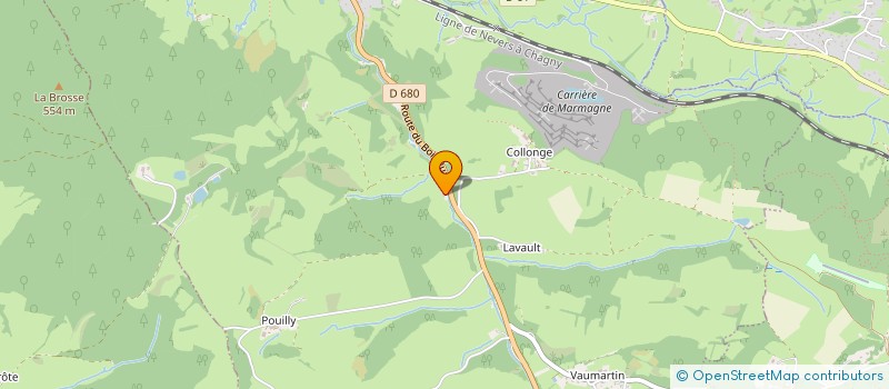 localisation de l'entreprise MADAME MARIE RICHARD  MARMAGNE