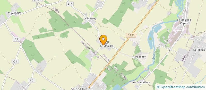 localisation de l'entreprise MADAME MARIE RICHARD  NEAUFLES-AUVERGNY