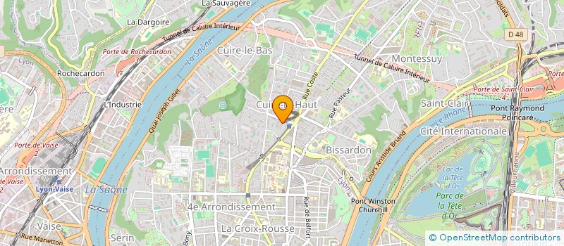 localisation de l'entreprise MADAME MARIE RICHE  CALUIRE-ET-CUIRE