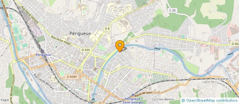 localisation de l'entreprise MADAME MARIE RICHERT à PERIGUEUX