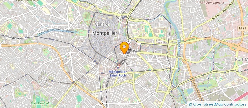 localisation de l'entreprise MADAME MARIE RIMBERT à MONTPELLIER