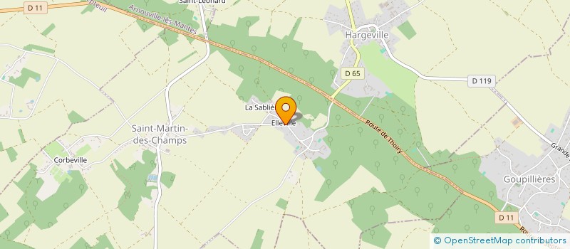 localisation de l'entreprise MADAME MARIE RIOUAL  SAINT-MARTIN-DES-CHAMPS