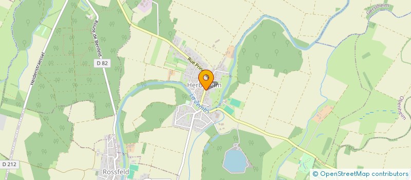 localisation de l'entreprise MADAME MARIE RISSER  HERBSHEIM