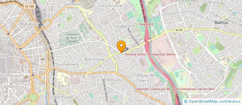 localisation de l'entreprise MADAME MARIE RITONDO à TOULOUSE