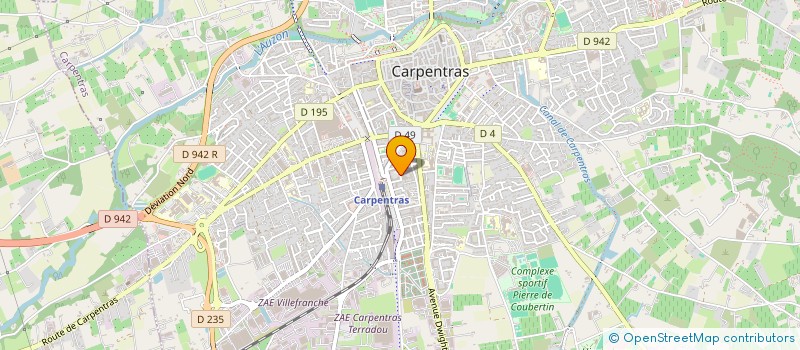 localisation de l'entreprise MADAME MARIE RIVALLAND à CARPENTRAS