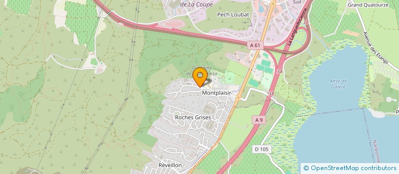 localisation de l'entreprise MADAME MARIE RIVAS  NARBONNE