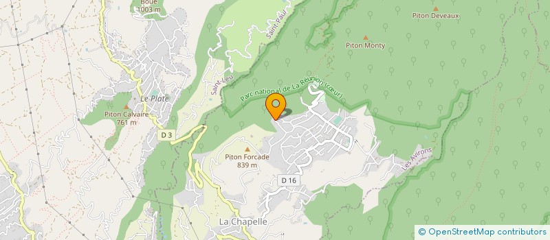 localisation de l'entreprise MADAME MARIE RIVIERE  LES AVIRONS