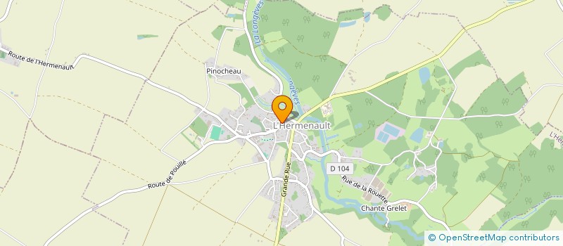 localisation de l'entreprise MADAME MARIE RIVIERE à L'HERMENAULT