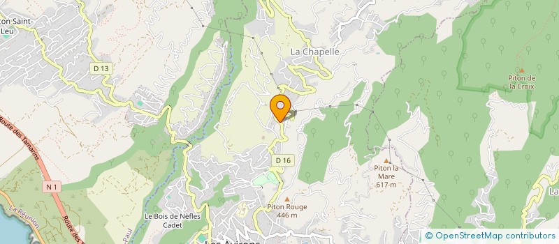 localisation de l'entreprise MADAME MARIE RIVIERE  LES AVIRONS