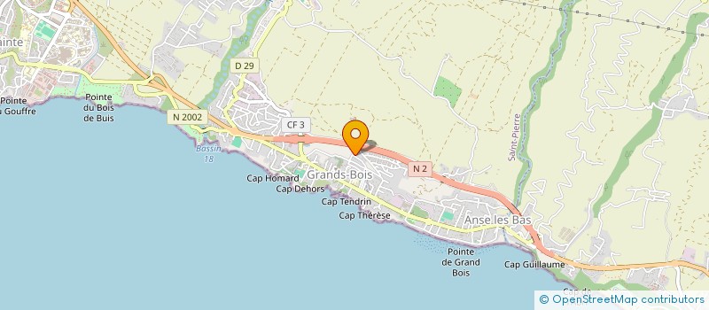 localisation de l'entreprise MADAME MARIE RIVIERE  SAINT-PIERRE