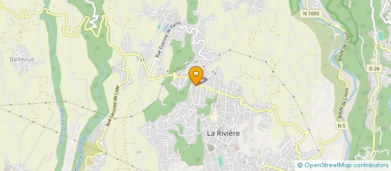 localisation de l'entreprise MADAME MARIE RIVIERE  SAINT-LOUIS