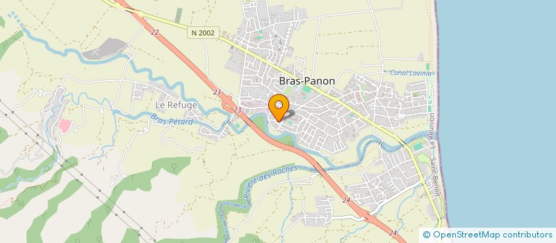 localisation de l'entreprise MADAME MARIE ROBERT  BRAS-PANON