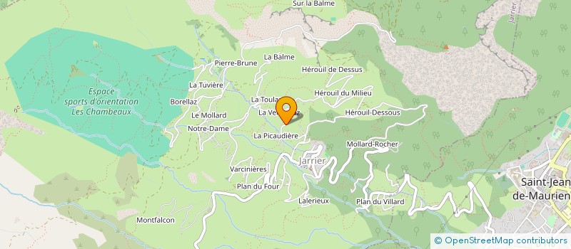 localisation de l'entreprise MADAME MARIE ROBERT  JARRIER