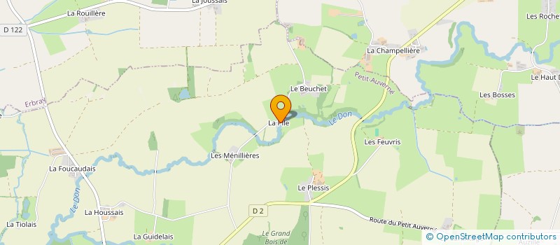 localisation de l'entreprise MADAME MARIE ROBIN  VALLONS-DE-L'ERDRE