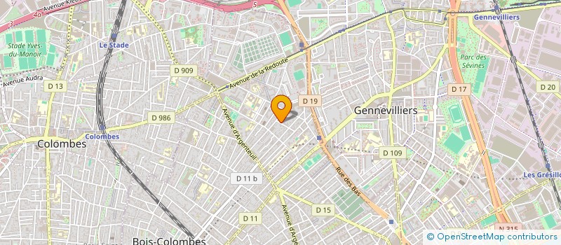 localisation de l'entreprise MADAME MARIE ROBINEAU  ASNIERES-SUR-SEINE