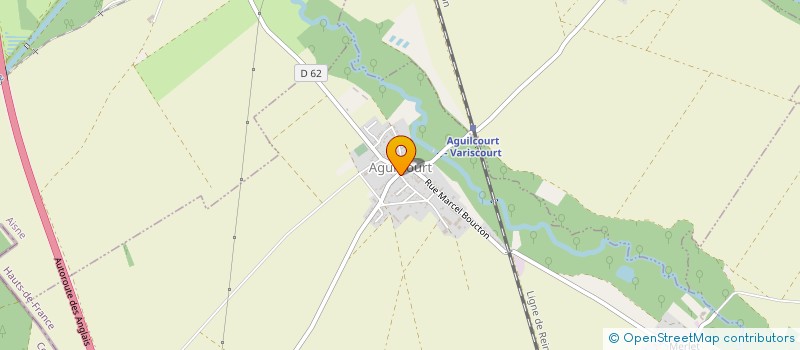 localisation de l'entreprise MADAME MARIE ROBINET à AGUILCOURT