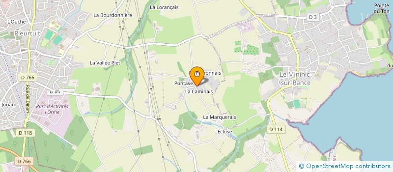 localisation de l'entreprise MADAME MARIE ROBIOU  PLEURTUIT