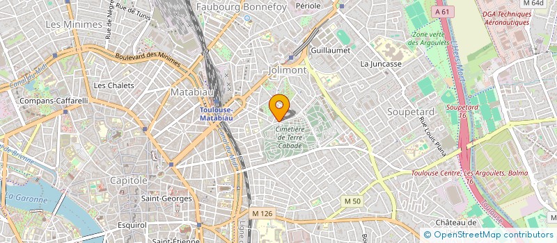 localisation de l'entreprise MADAME MARIE ROCHA à TOULOUSE