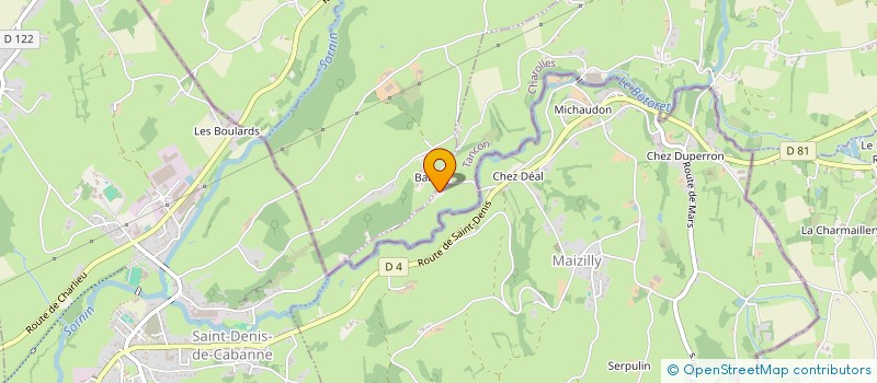 localisation de l'entreprise MADAME MARIE ROCHIGNEUX  SAINT-MARTIN-DE-LIXY