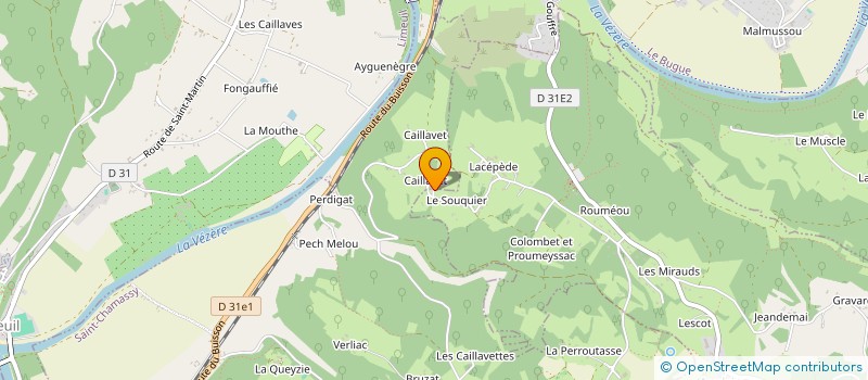 localisation de l'entreprise MADAME MARIE RODRIGUEZ CAMACHO  AUDRIX