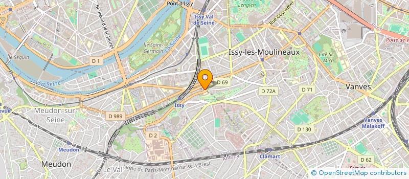 localisation de l'entreprise MADAME MARIE ROGOZINSKY à ISSY-LES-MOULINEAUX