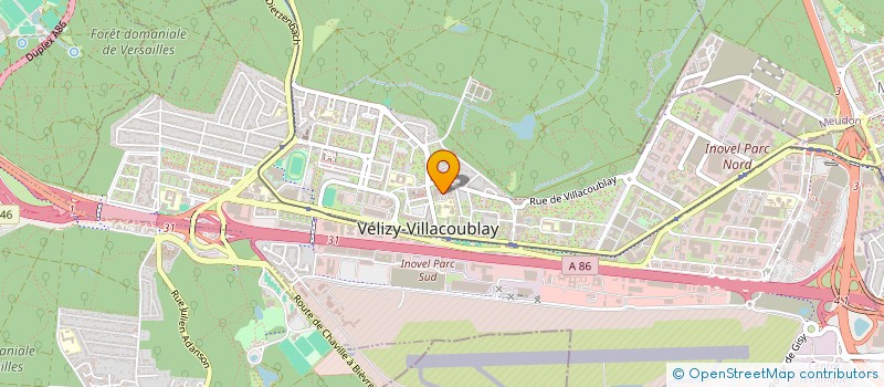 localisation de l'entreprise MADAME MARIE ROHAUT à VELIZY-VILLACOUBLAY