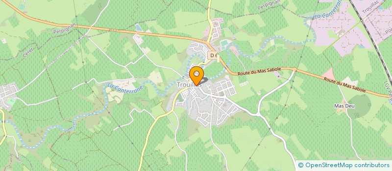 localisation de l'entreprise MADAME MARIE ROIG  TROUILLAS