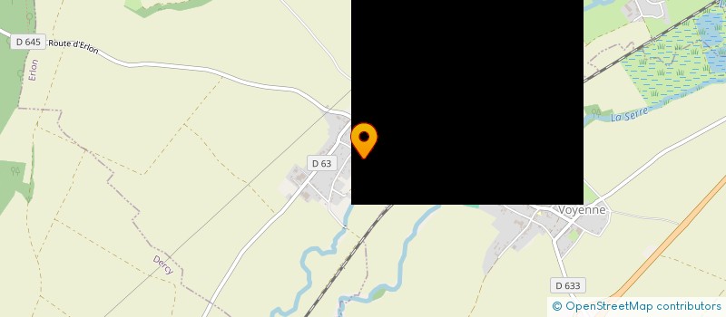 localisation de l'entreprise MADAME MARIE ROLAND  ERLON