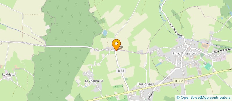 localisation de l'entreprise MADAME MARIE ROLAND  SARS-POTERIES