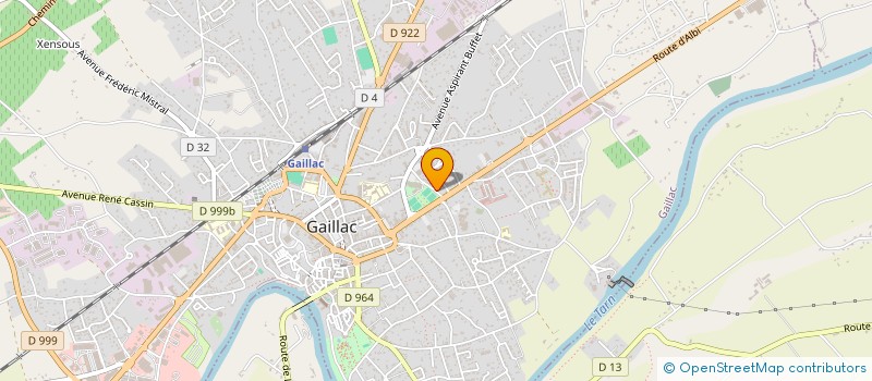 localisation de l'entreprise MADAME MARIE ROLLAND  GAILLAC