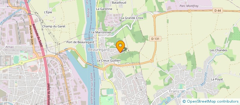 localisation de l'entreprise MADAME MARIE ROLLAND  FRANS