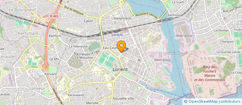 localisation de l'entreprise MADAME MARIE ROLLAND à LORIENT