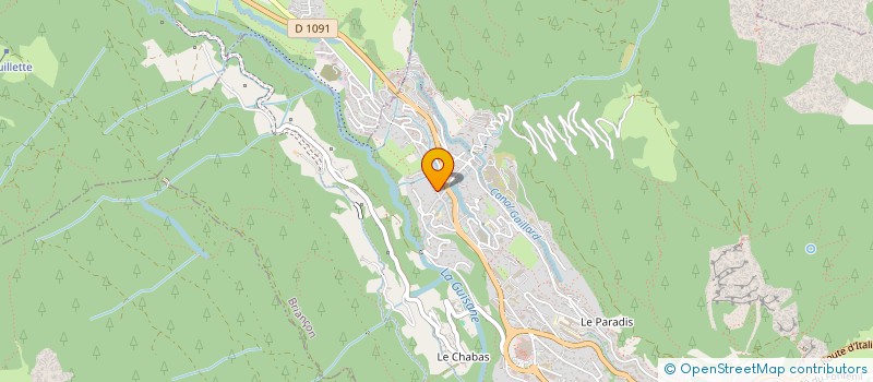 localisation de l'entreprise MADAME MARIE ROLLAND  BRIANCON