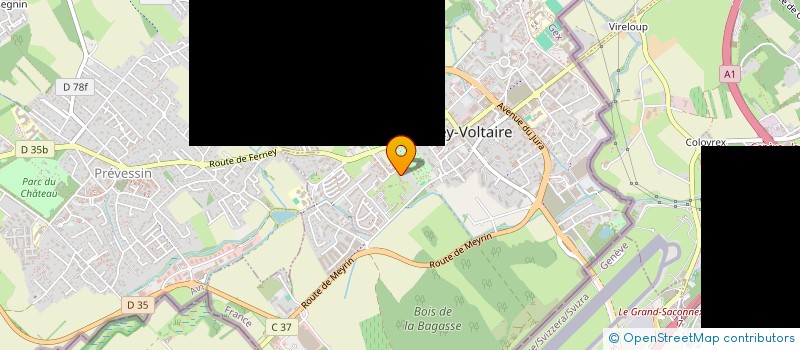 localisation de l'entreprise MADAME MARIE ROMBAUTS à FERNEY-VOLTAIRE