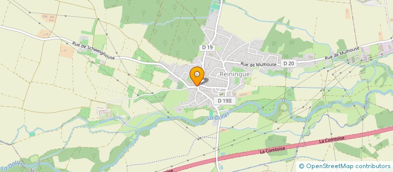 localisation de l'entreprise MADAME MARIE ROMEO  REININGUE